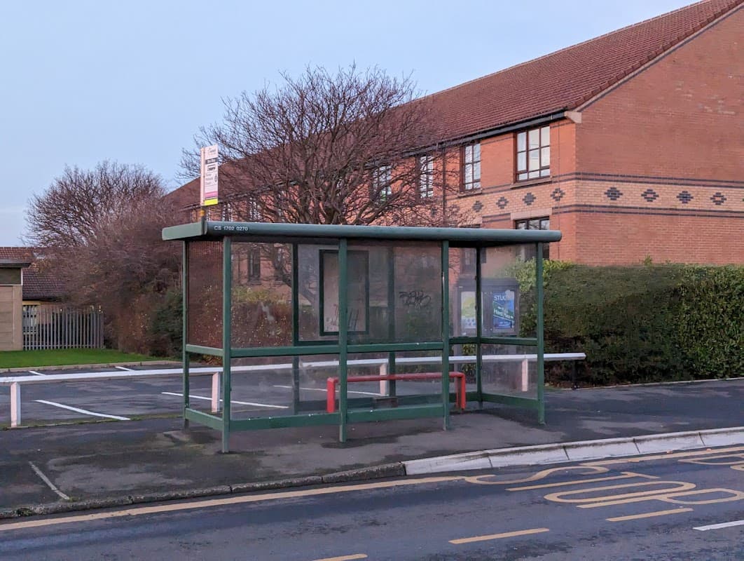 Bus Stop at Marske Methodist Church - Bus Stops in marske