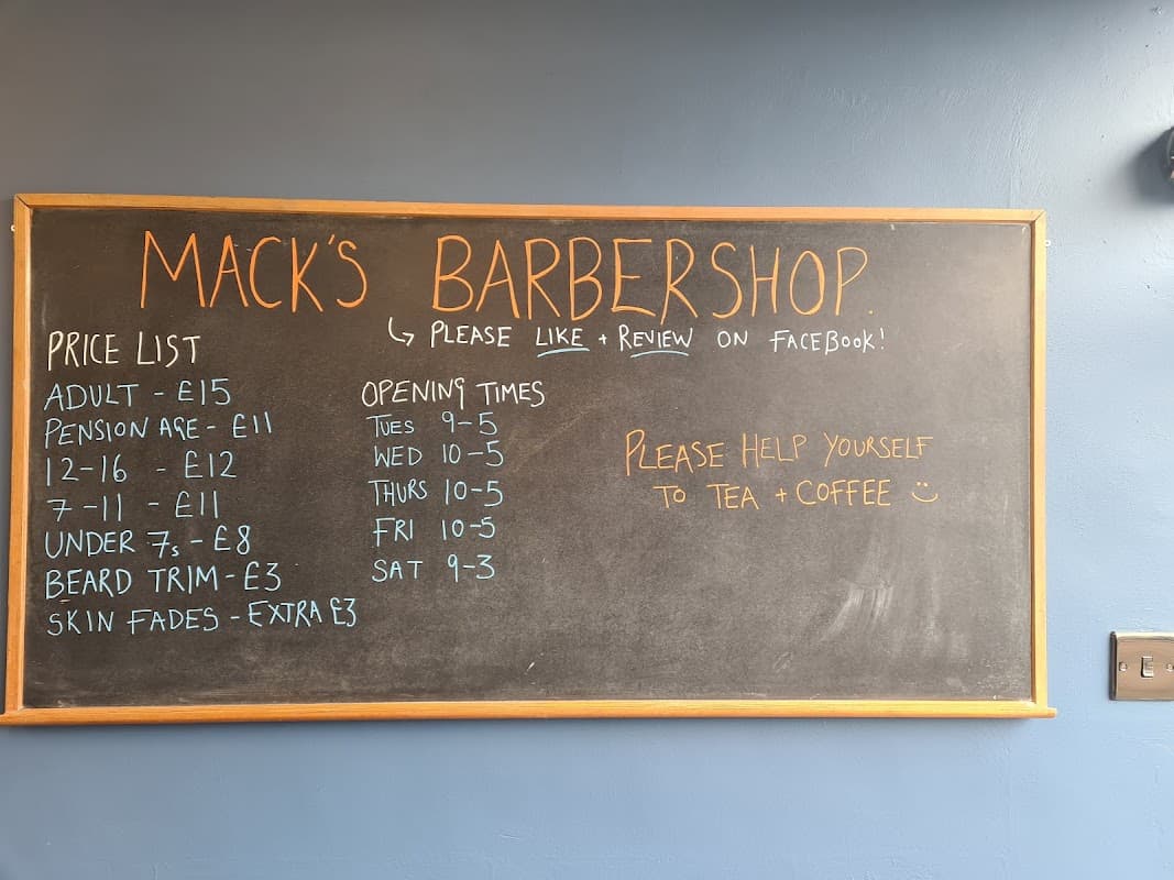 Mack's Barbershop - Barbers in marske