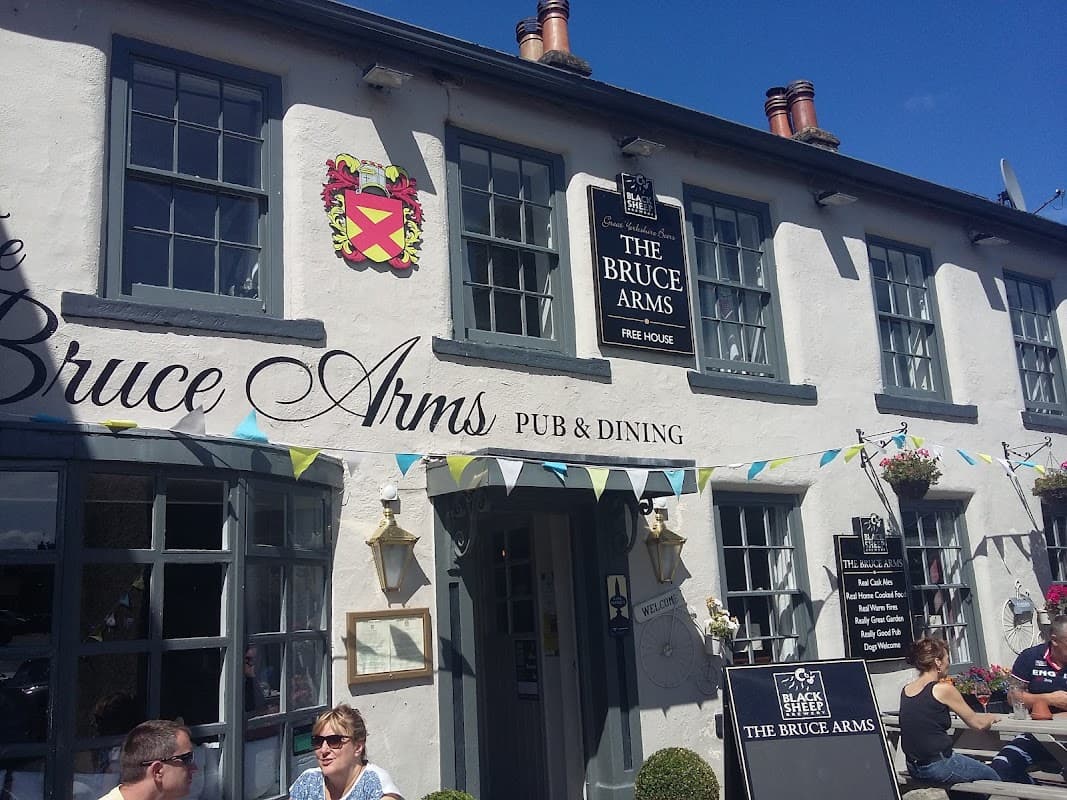 Food & drink at The Bruce Arms in masham