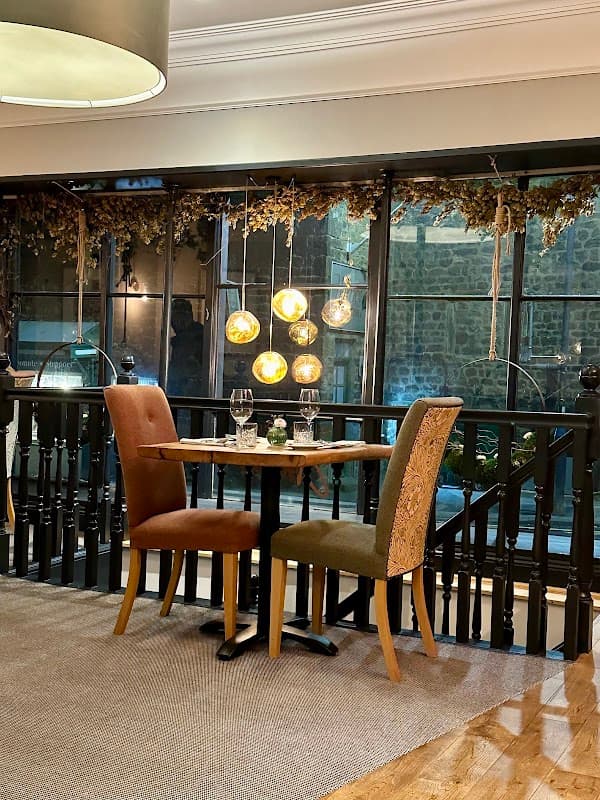 Dining at Where There's Smoke Restaurant in masham