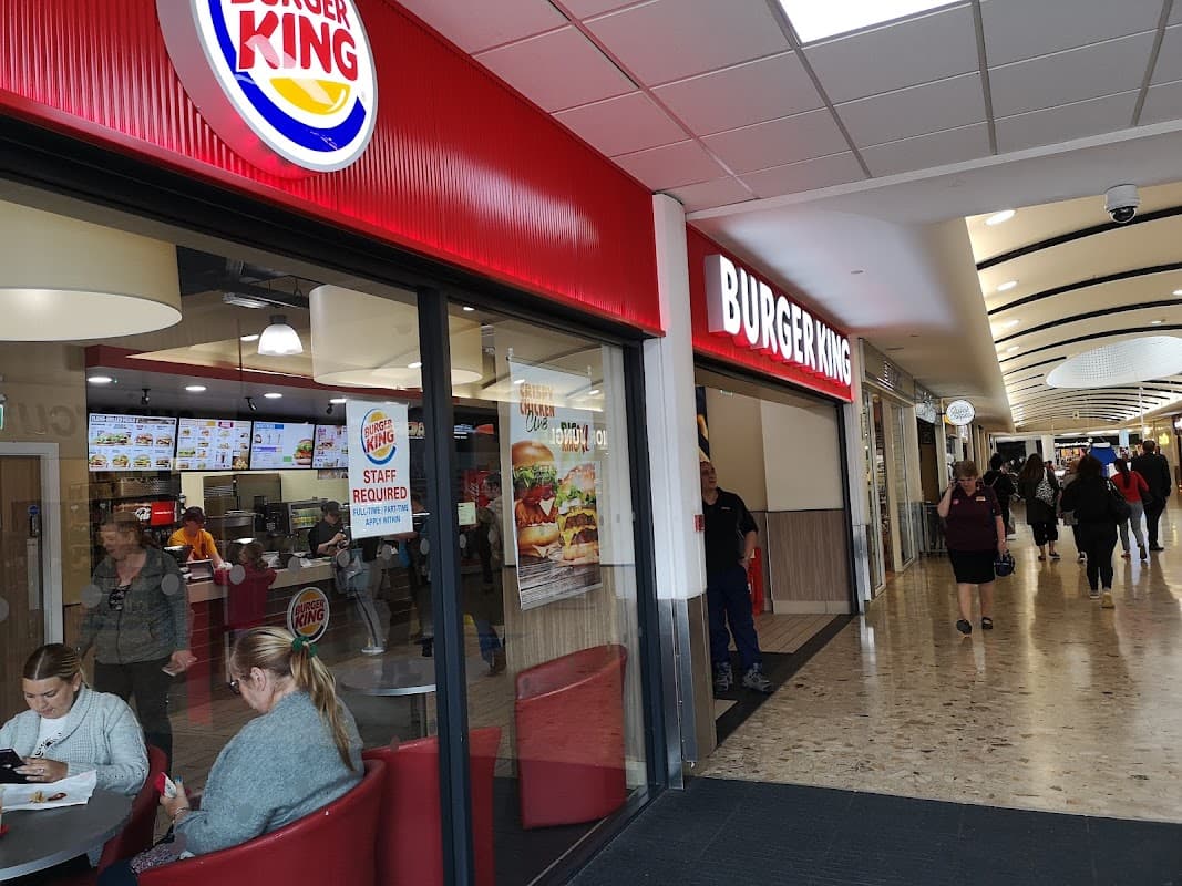 Dining at Burger King in middlesbrough