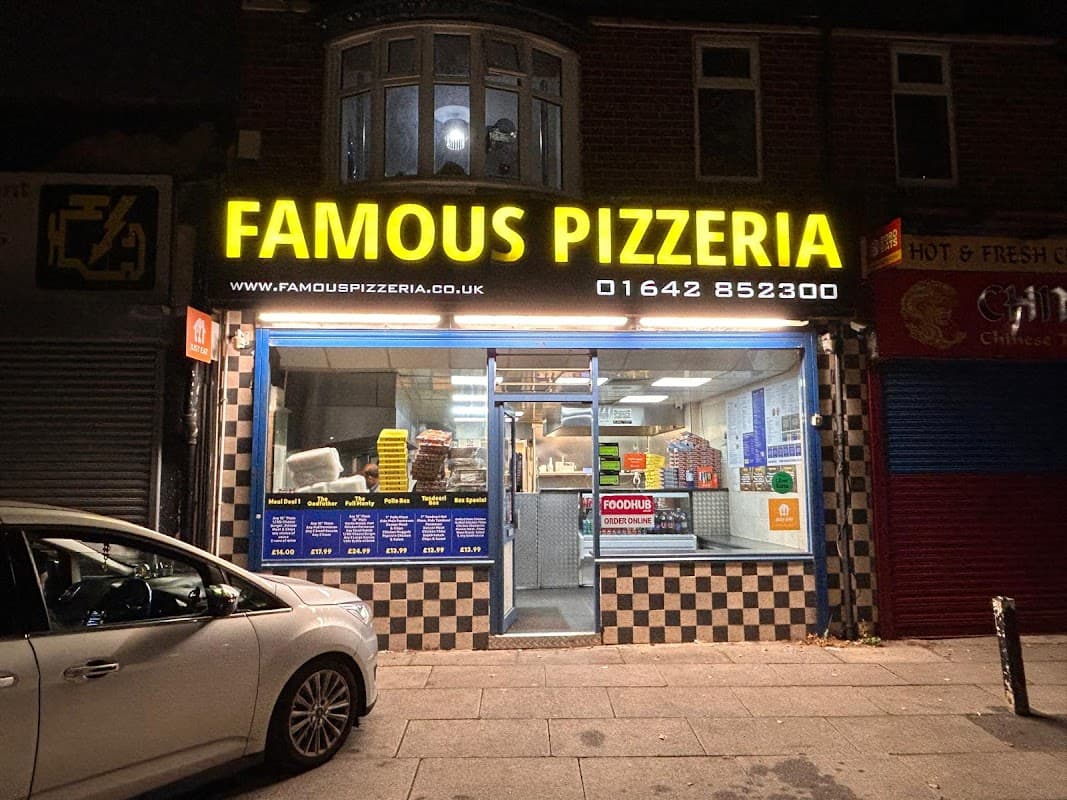 Famous Pizzeria - Takeaway in middlesbrough