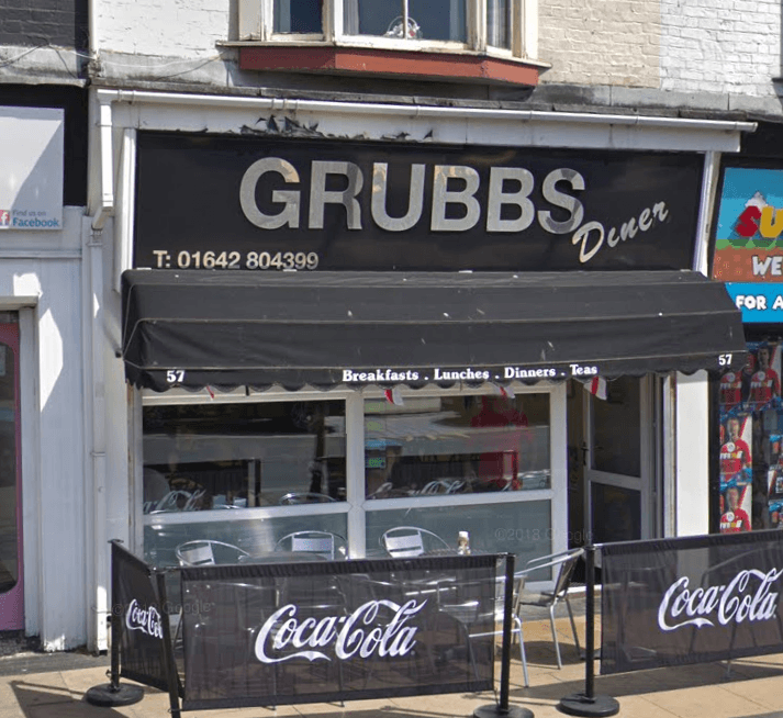 Cafe Grubbs Diner in middlesbrough