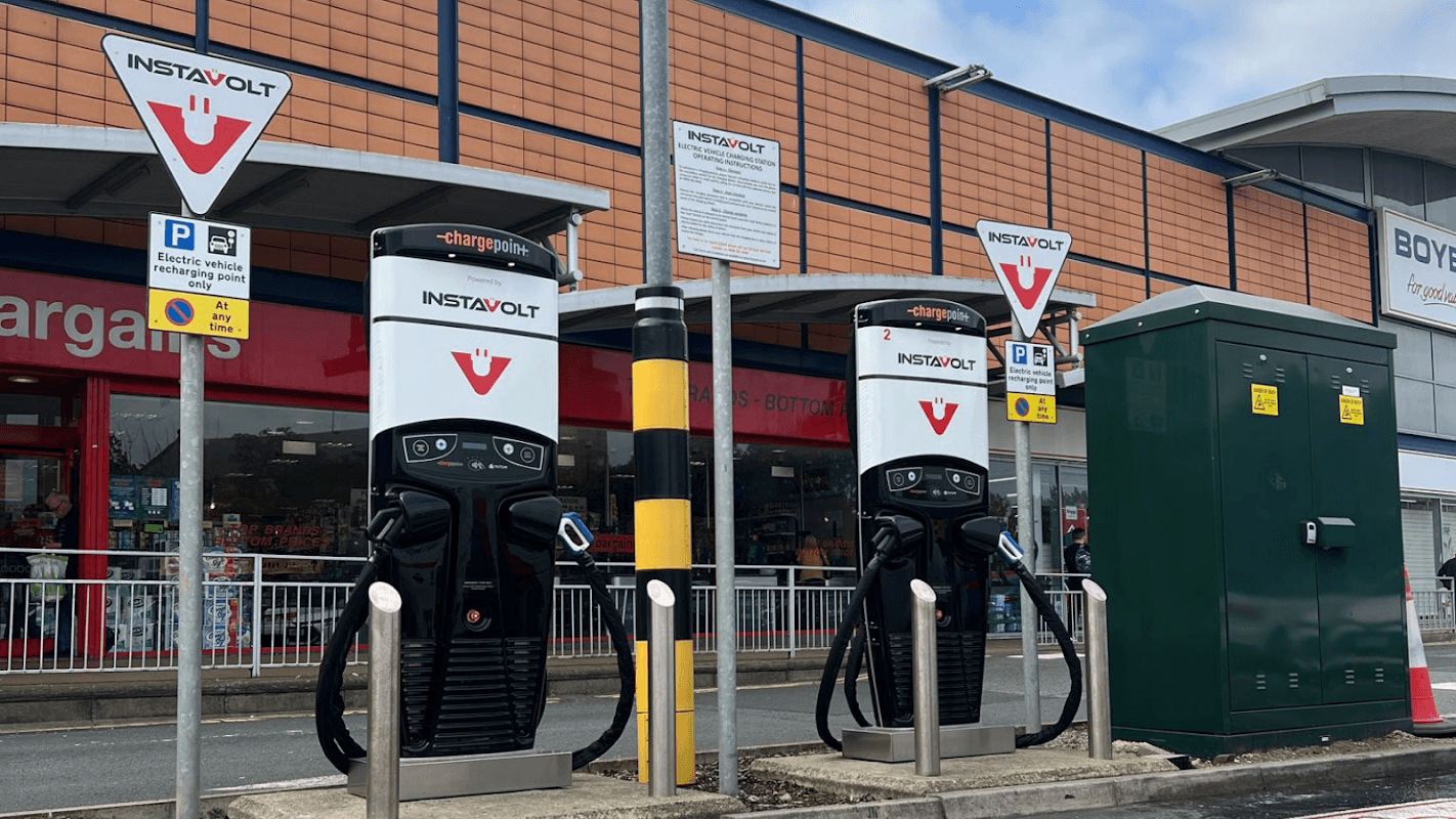 InstaVolt Charging Station - EV Charging in middlesbrough