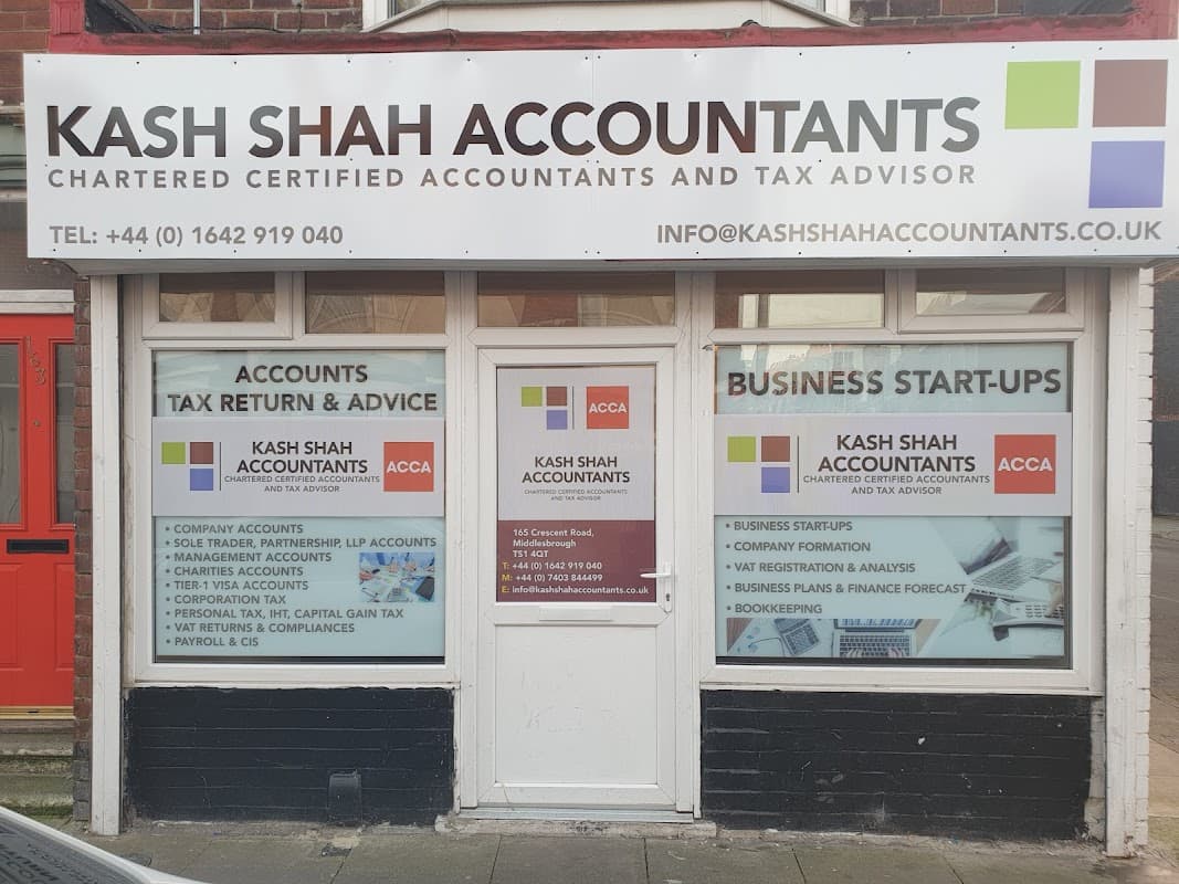 Kash Shah Accountants UK Ltd - Accountants in middlesbrough