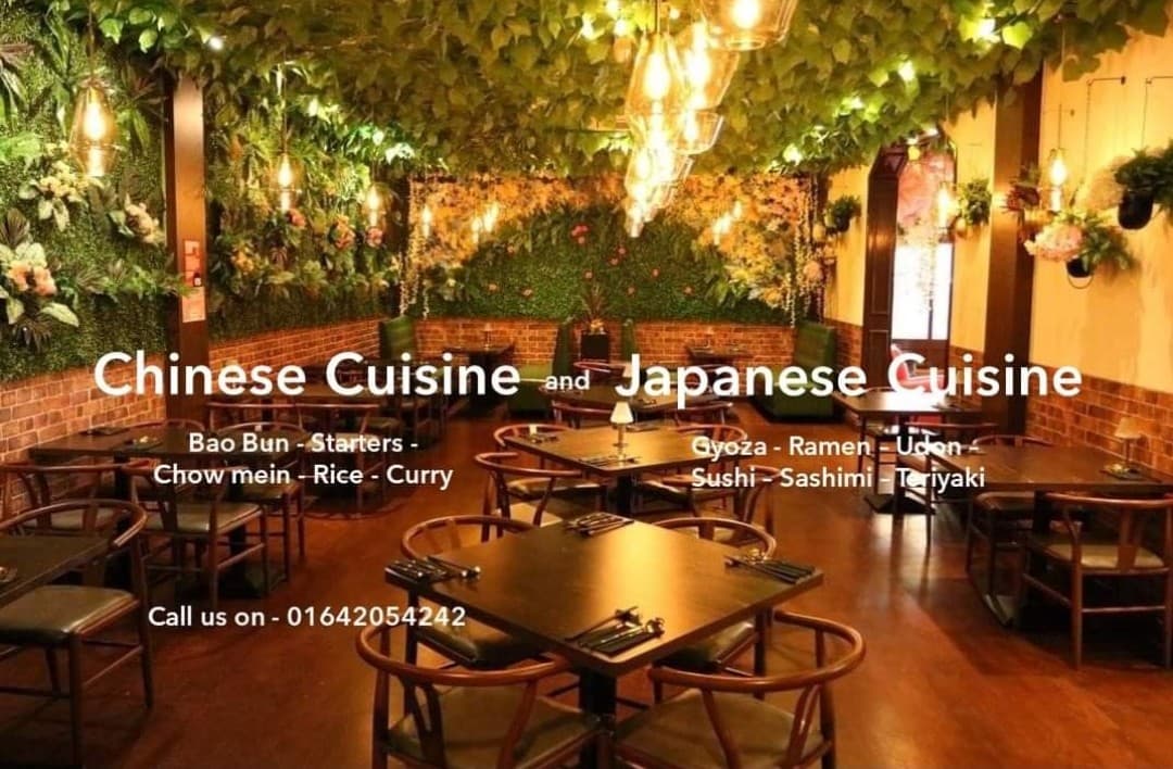 Dining at Kung Fu Panda Chinese restaurant & sushi bar in middlesbrough