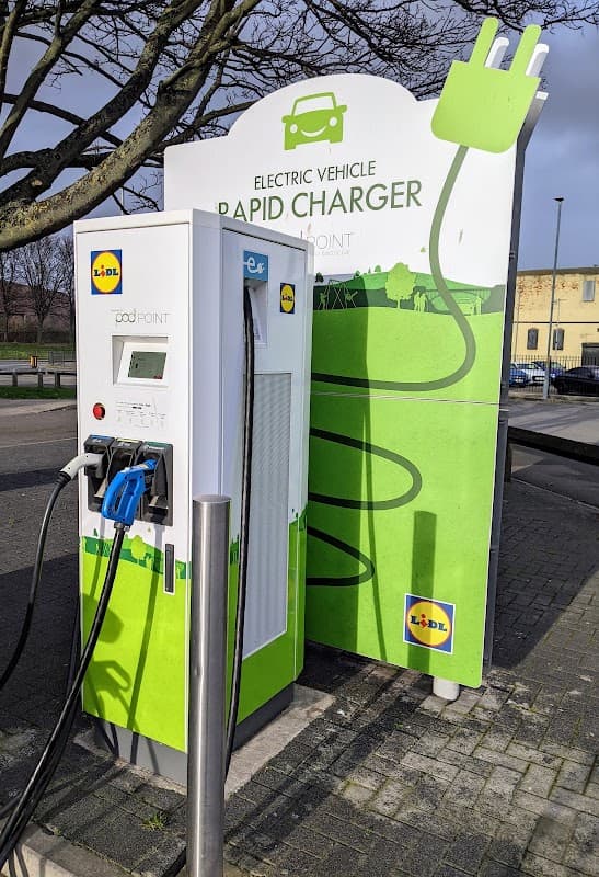 Lidl Charging Station - EV Charging in middlesbrough
