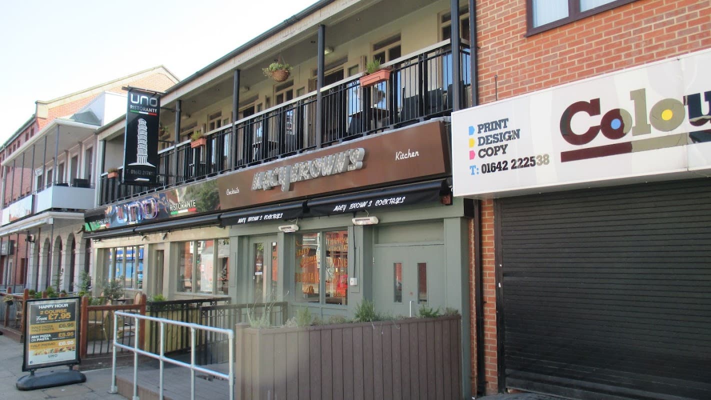 Food & drink at Macy Brown's Middlesbrough in middlesbrough