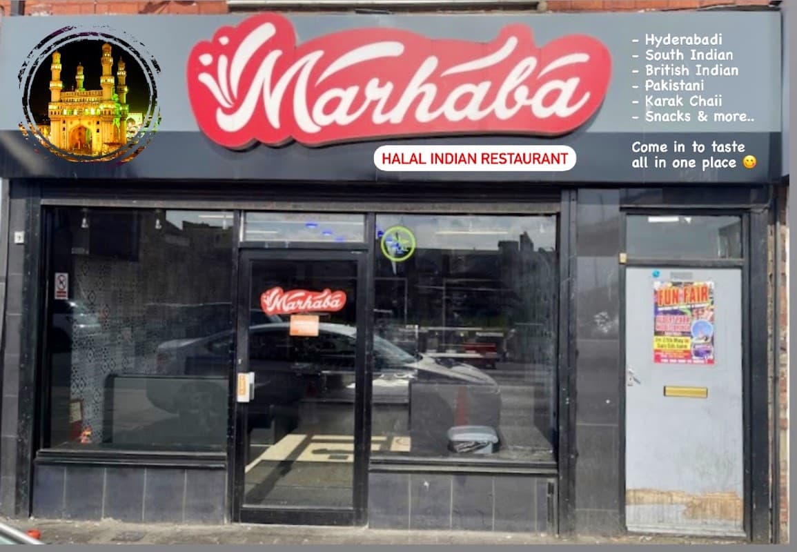 Dining at Marhaba Indian Restaurant (Hyderabadi Halal Restaurant) in middlesbrough