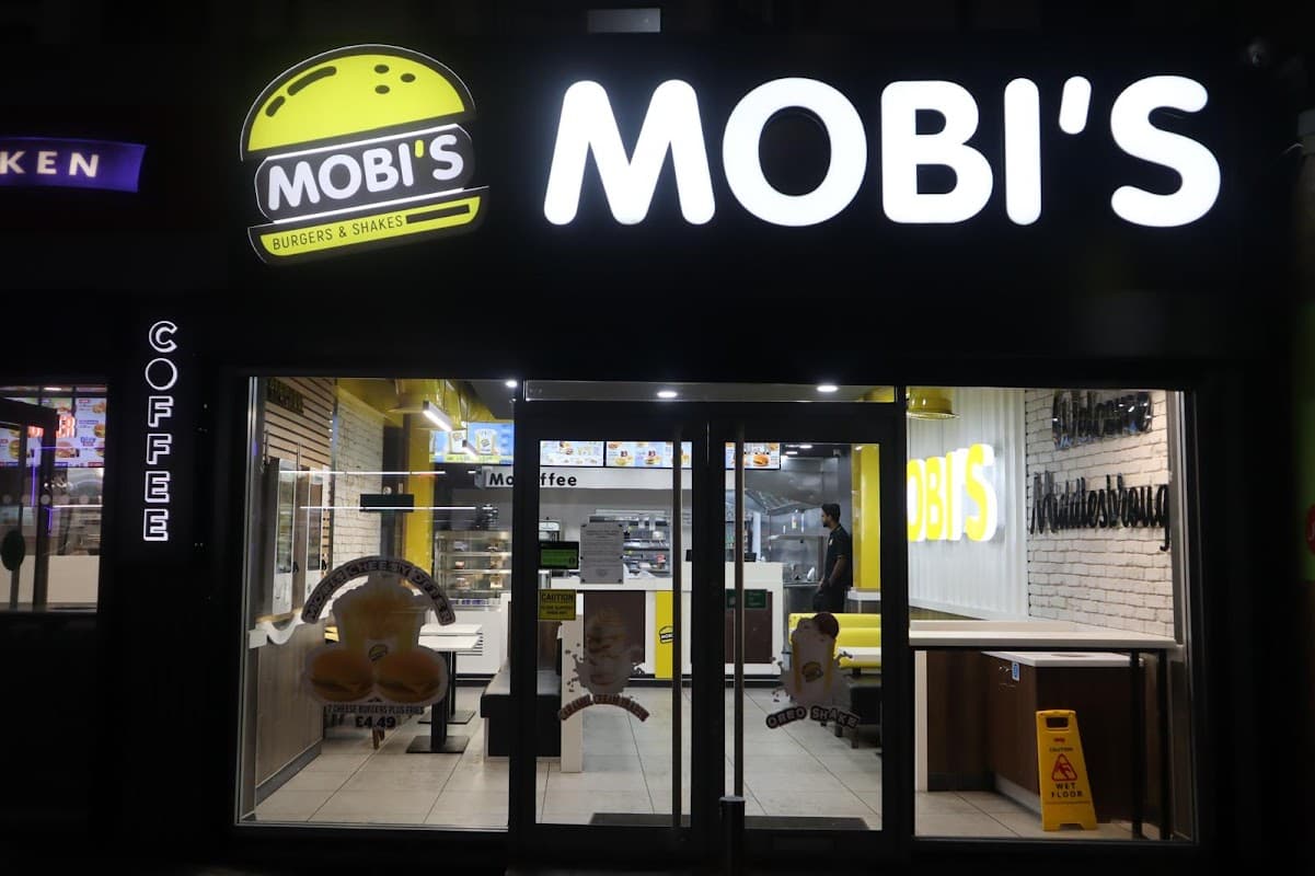 Dining at MOBI’S Burgers & Shakes in middlesbrough