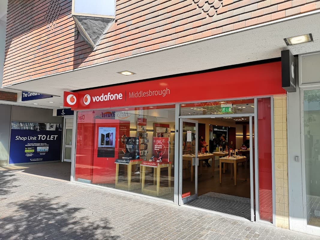 Vodafone - Phone Shops in middlesbrough