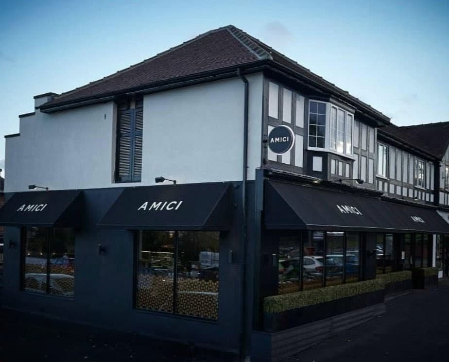 Dining at Amici in moortown