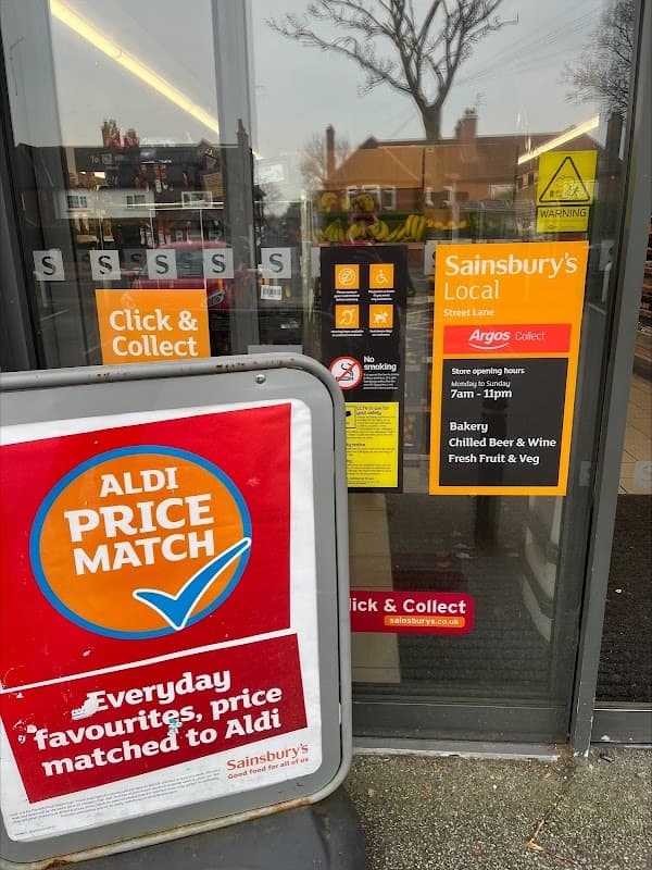 Leeds Street Lane Local Sainsbury's (Argos Collection Point) - Department Stores in moortown
