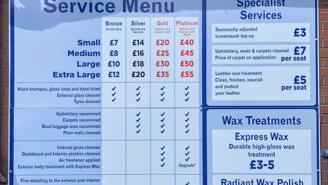 Lidgett Lane Hand Car Wash - Car Washes in moortown