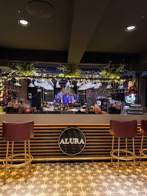 Dining at Alura Turkish Grill & Lounge in nether edge