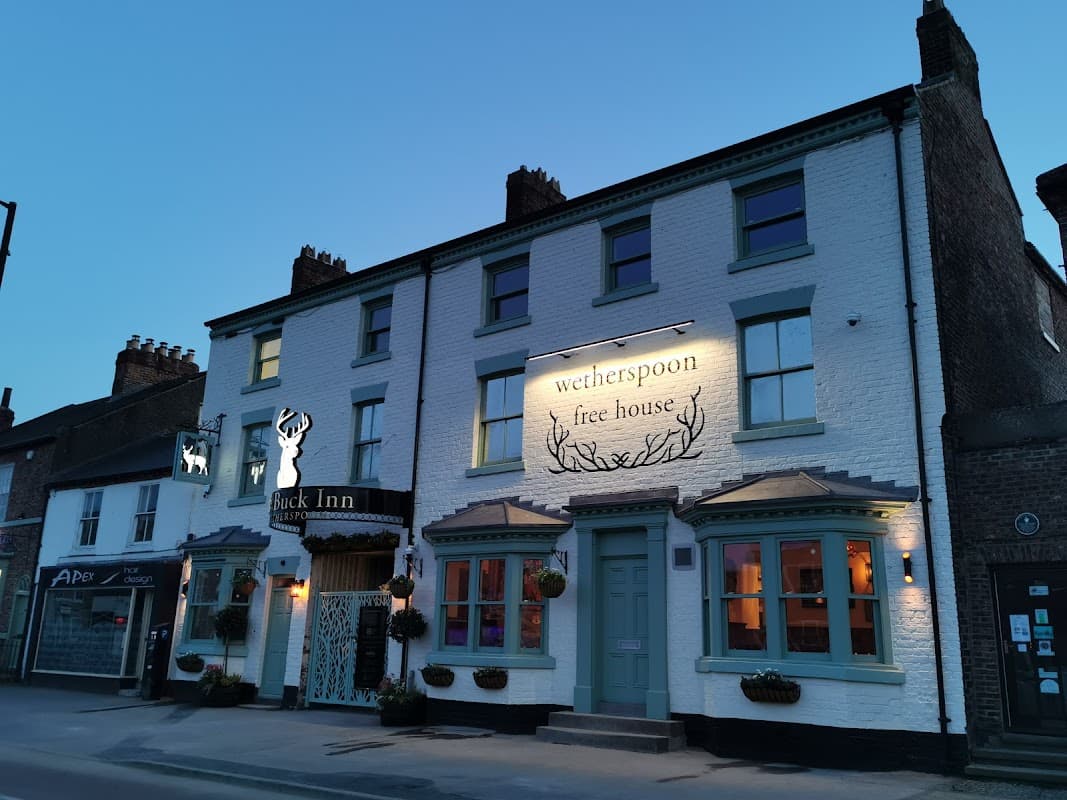 Dining at Bus Stop at The Buck Inn in northallerton