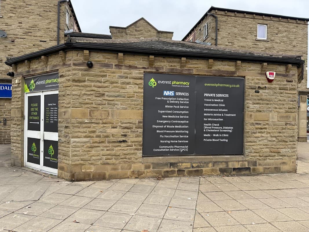 Everest Pharmacy Ossett - NHS & Private Services - Pharmacies in ossett