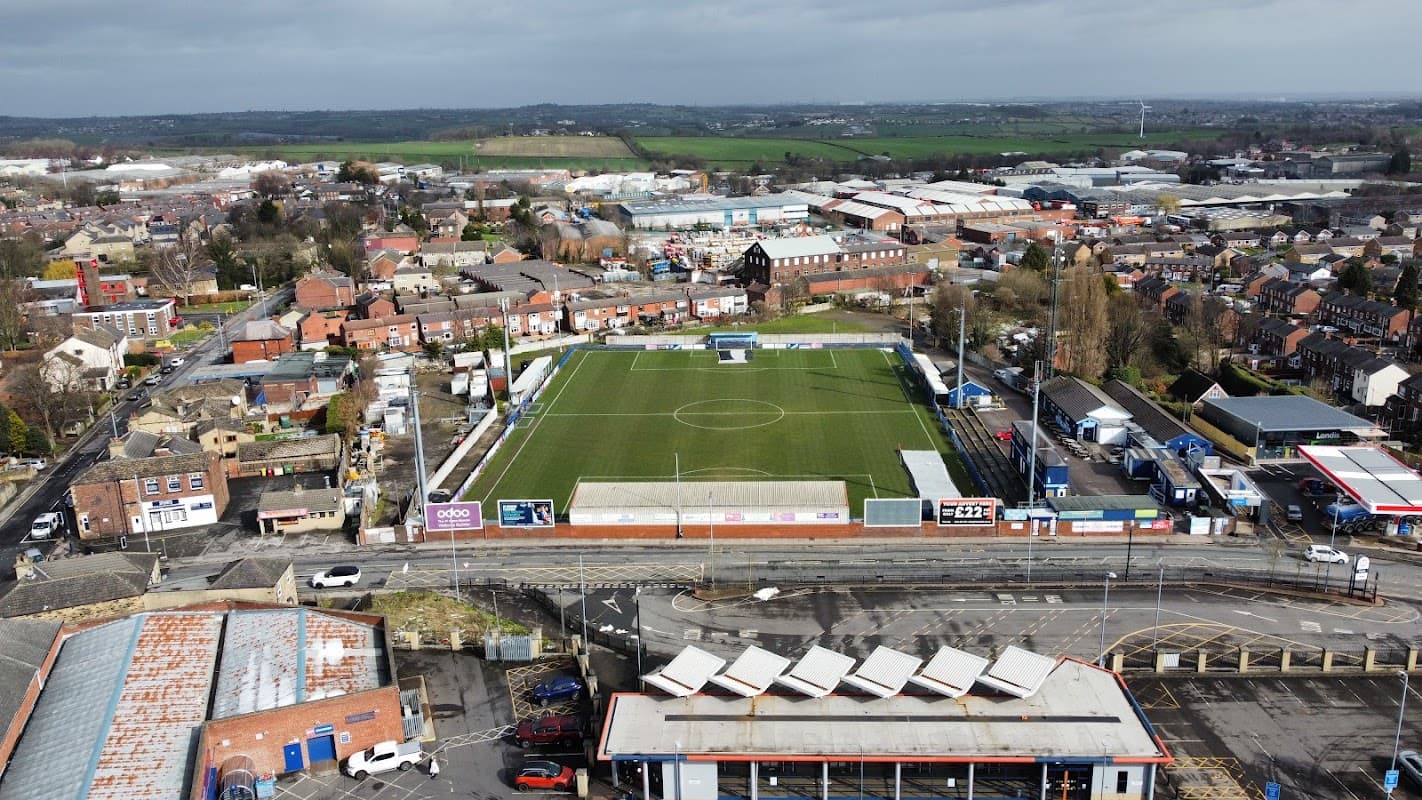 Ossett United Football Club - Stadiums in ossett
