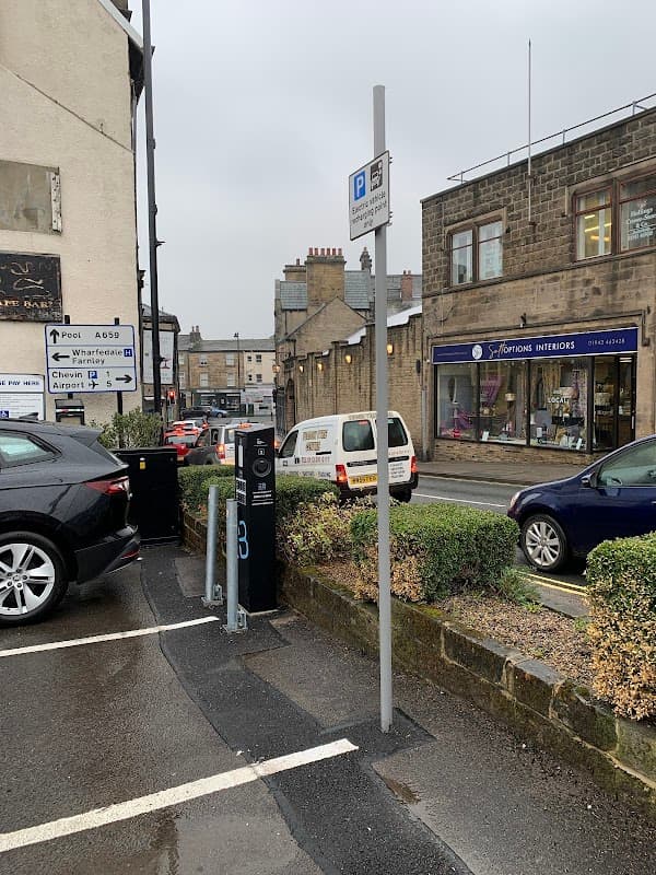 Blink Charging Station - EV Charging in otley
