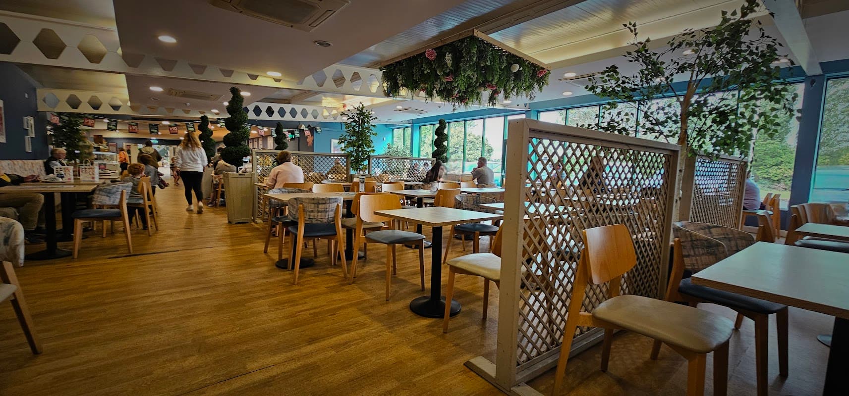 Dining at Hattie's Kitchen in otley