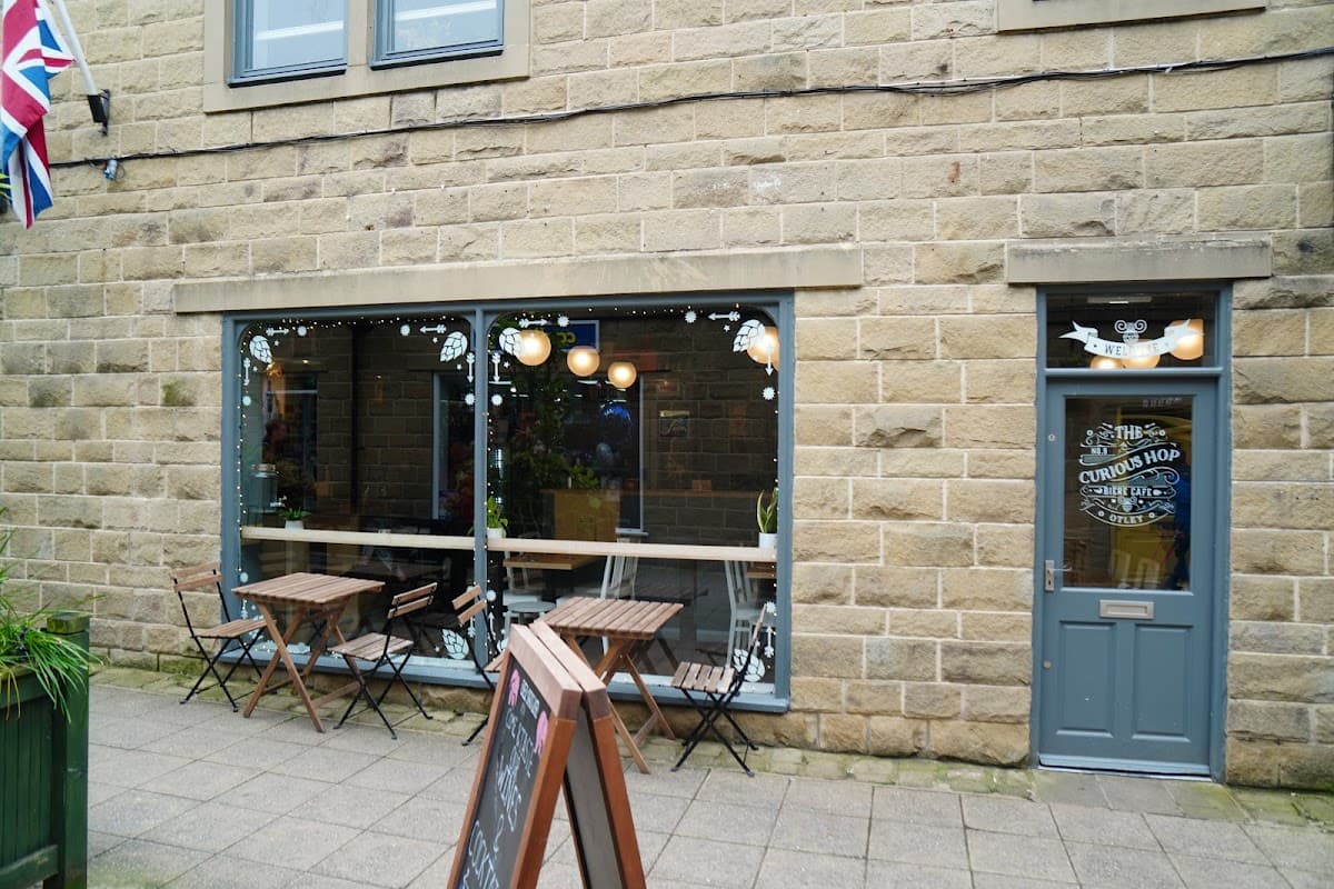 Food & drink at The Curious Hop Biere Cafe in otley