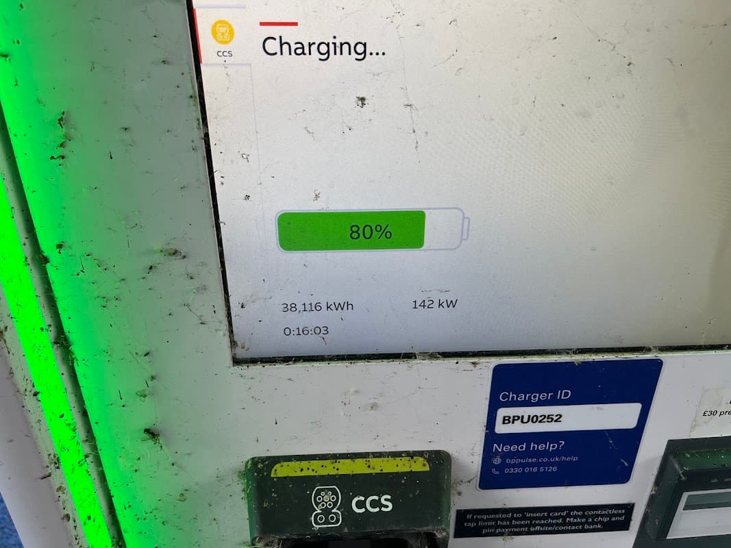 bp pulse Charging Station - EV Charging in overton north yorkshire