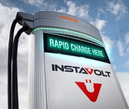 InstaVolt Charging Station - EV Charging in overton north yorkshire