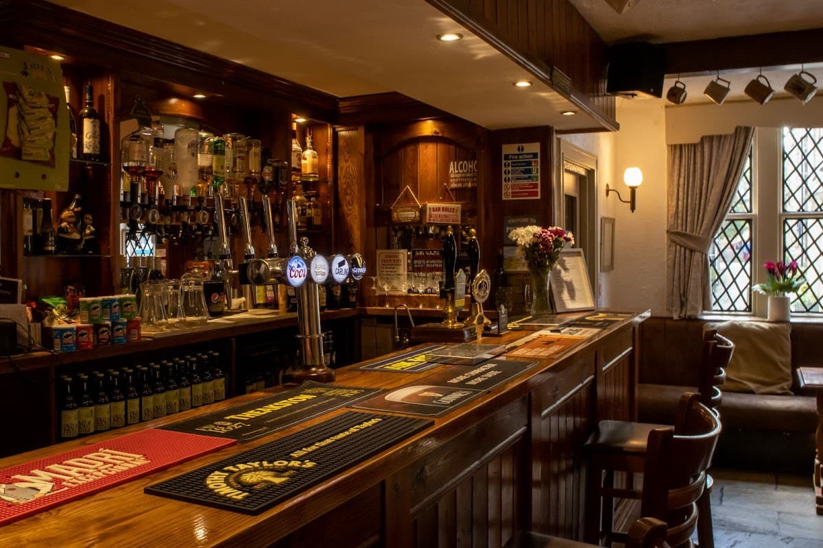 Dining at Crown Inn in pateley bridge