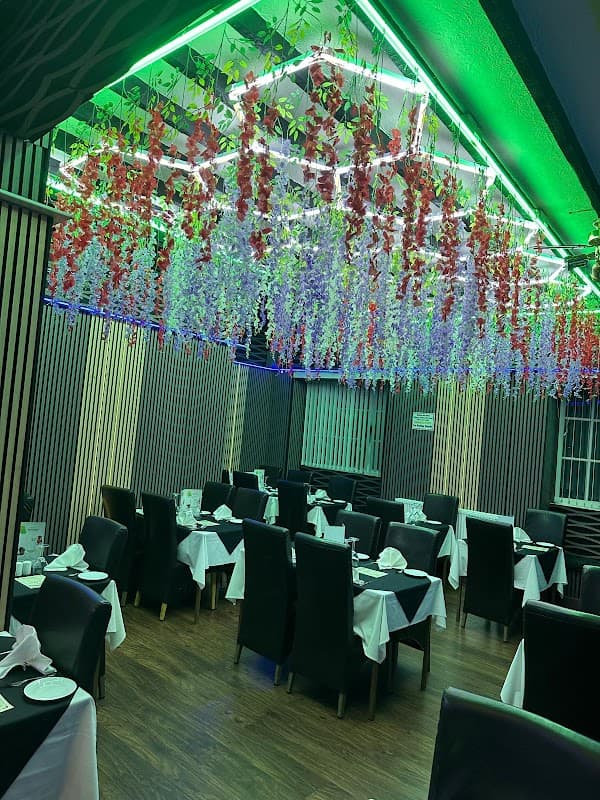 Dining at Saffron Restaurant & Takeaway in pateley bridge