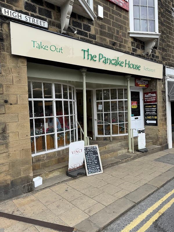 Dining at The Pancake House in pateley bridge