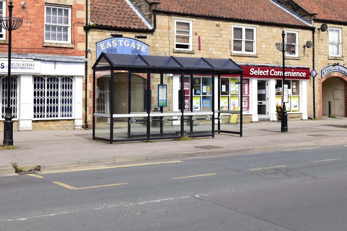 Bus Stop at The Royal Oak - Bus Stops in pickering