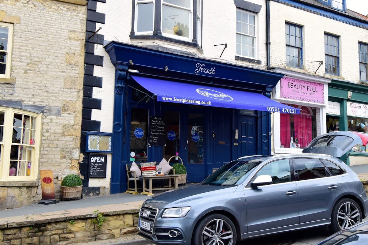 Dining at Feast Deli & Cafe in pickering