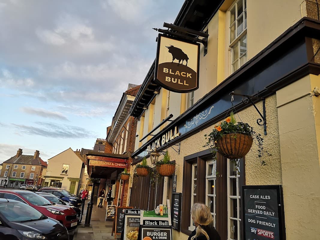 Dining at Black Bull in pocklington