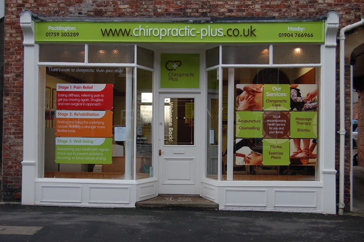 Chiropractic Plus - Chiropractors in pocklington