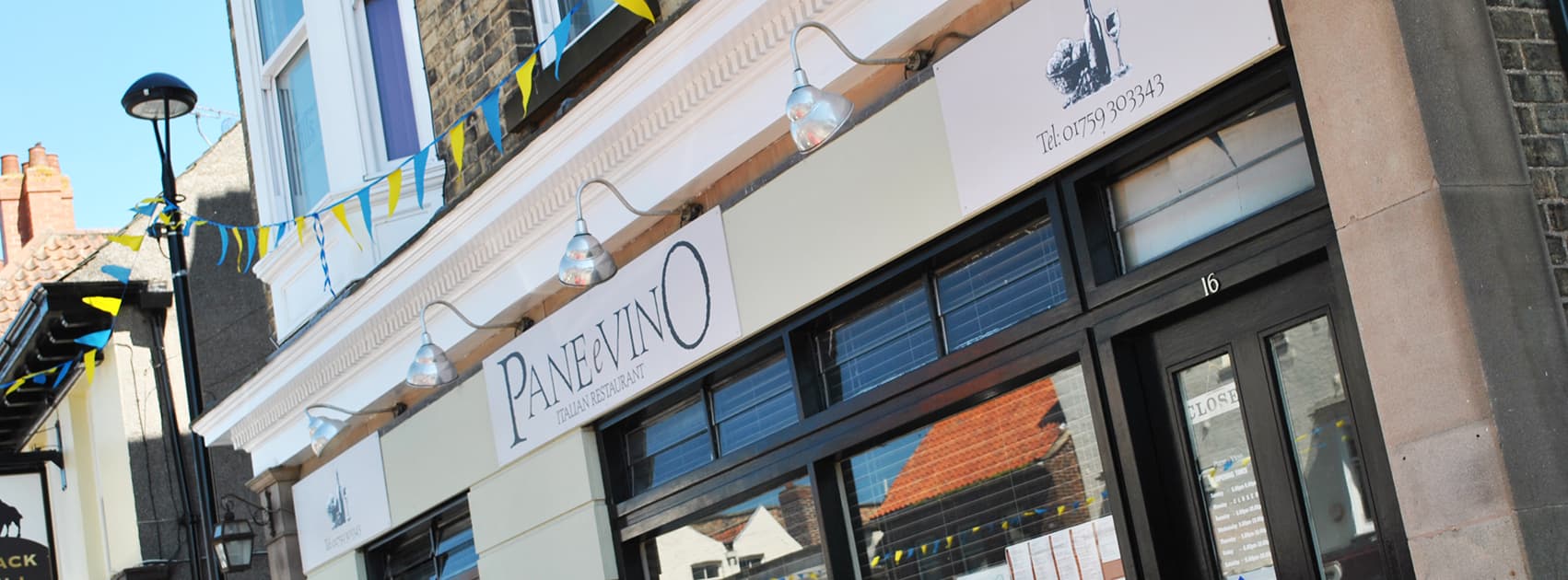 Dining at Pane E Vino in pocklington