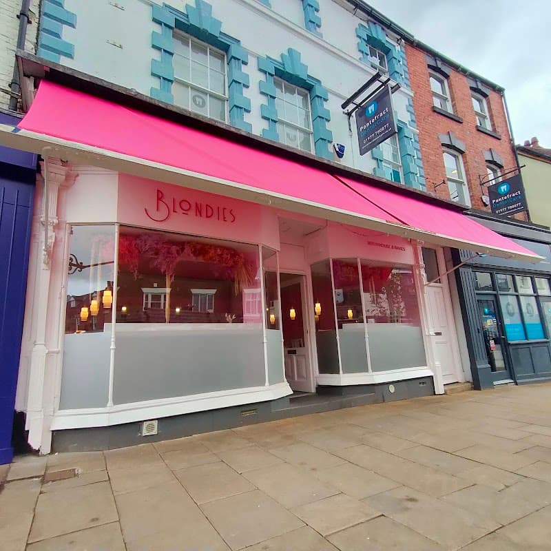 Dining at Blondies Brewhouse & Bakes in pontefract