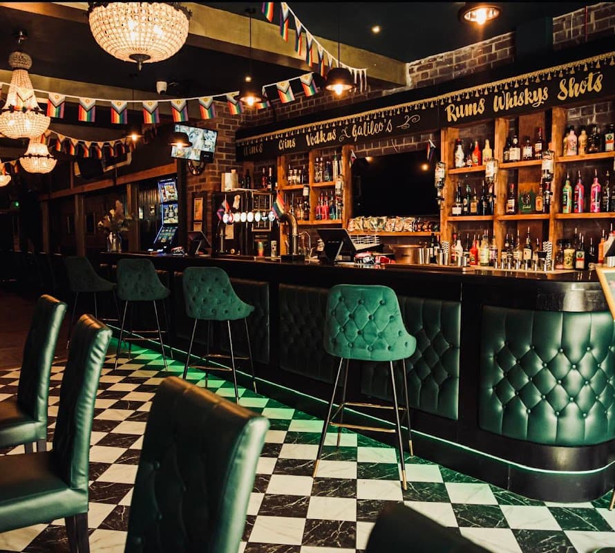 Food & drink at Galileo's Show Bar in pontefract