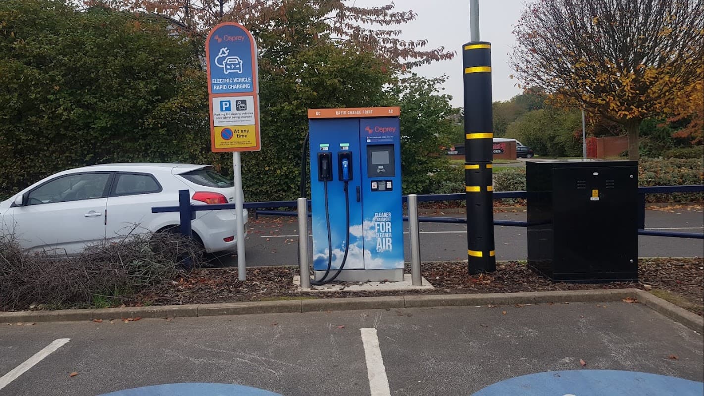 Osprey Charging Station - EV Charging in pontefract