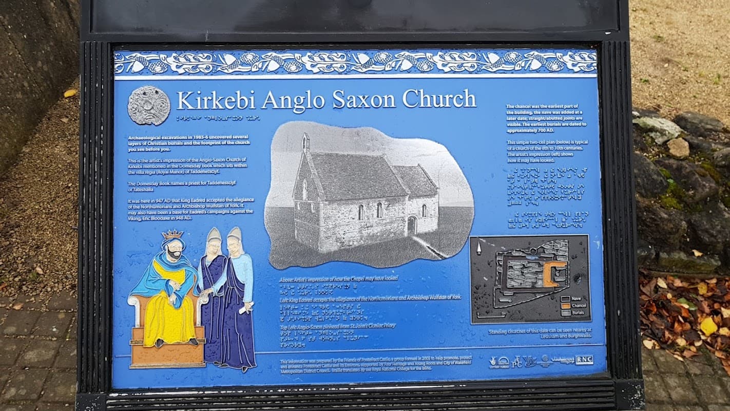 The Saxon Church (Remains) - Ruins in pontefract