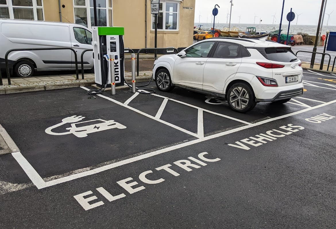 Blink Charging Station - EV Charging in redcar