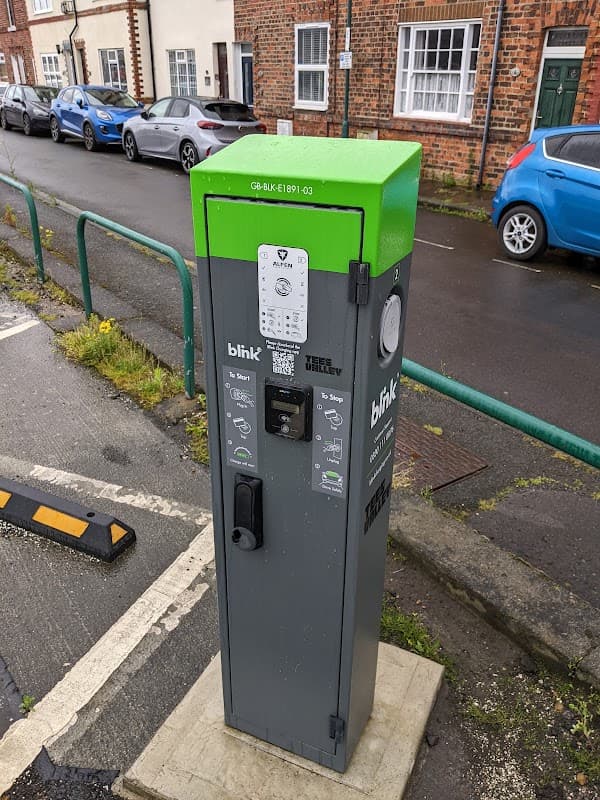 Blink Charging Station - EV Charging in redcar