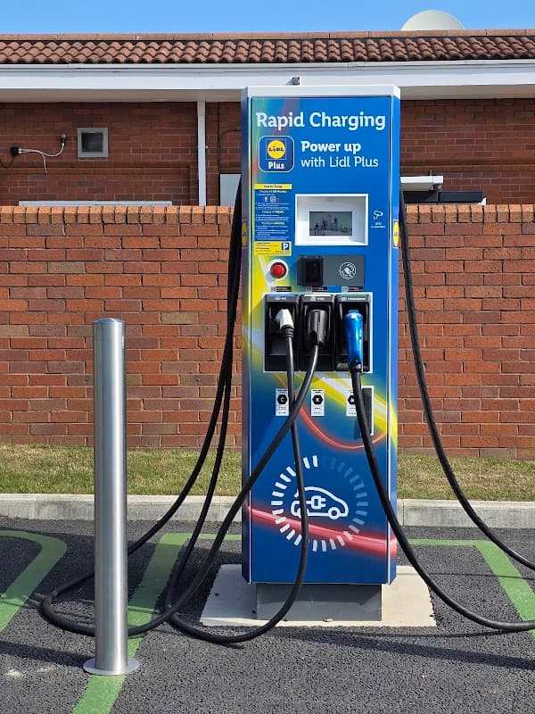 Lidl Charging Station - EV Charging in redcar