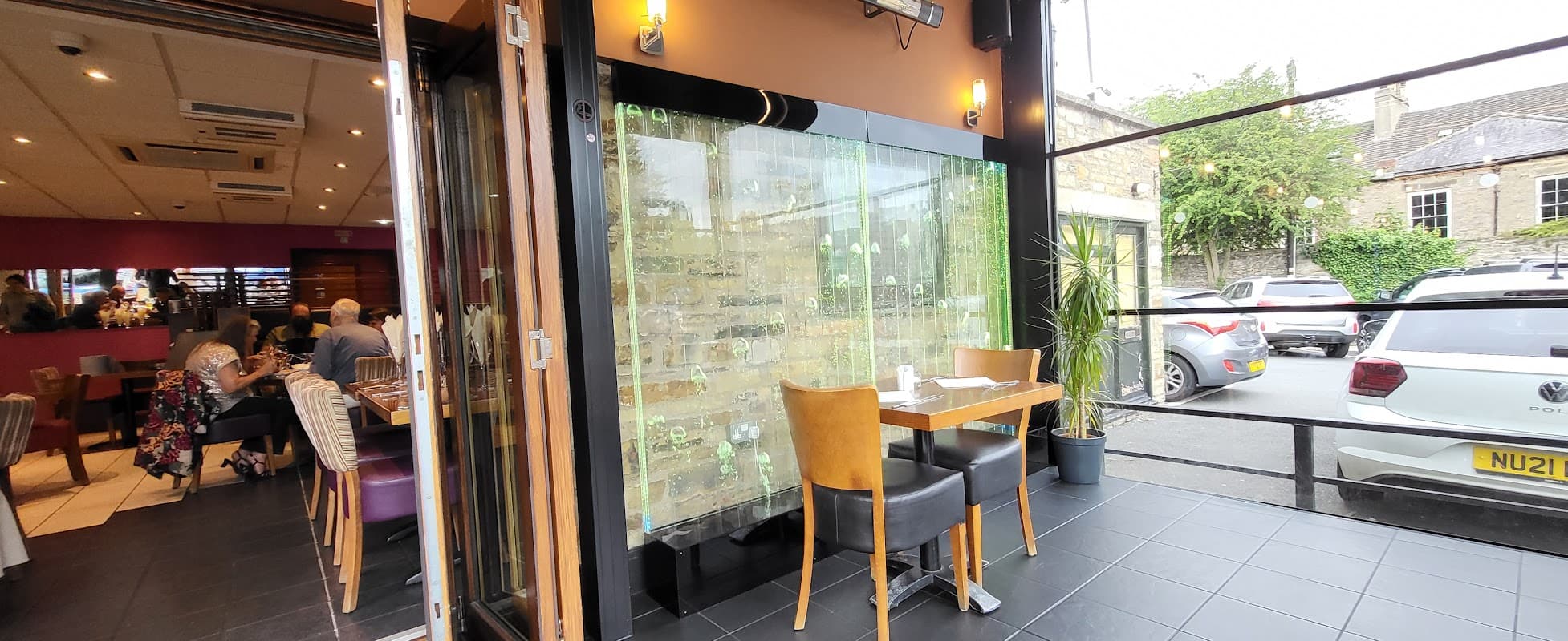 Dining at La Piazza in richmond