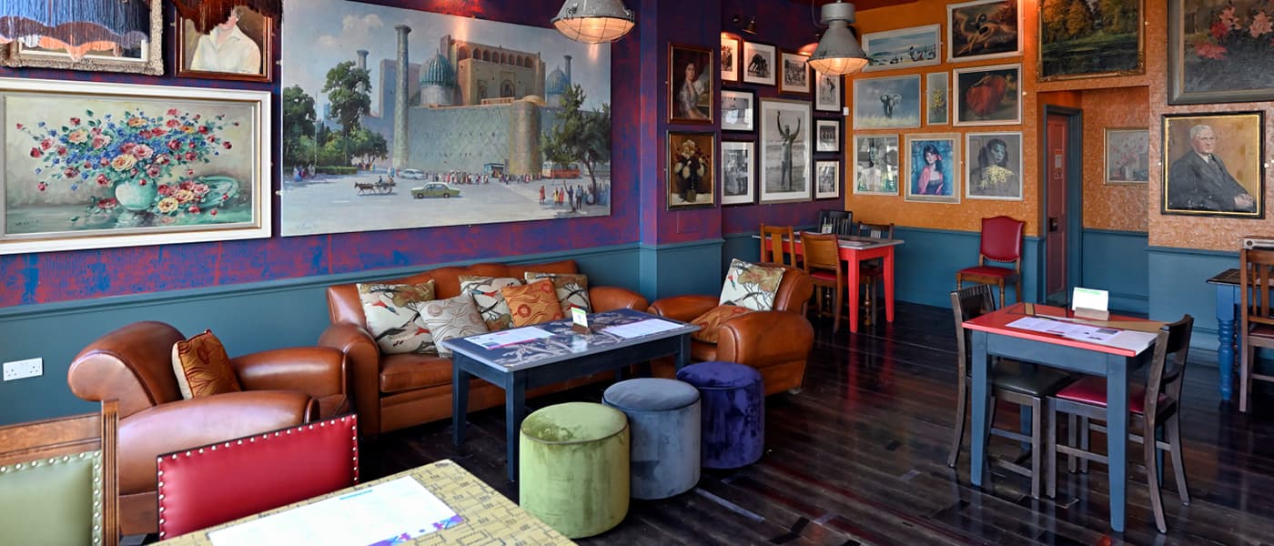 Dining at Claro Lounge in ripon