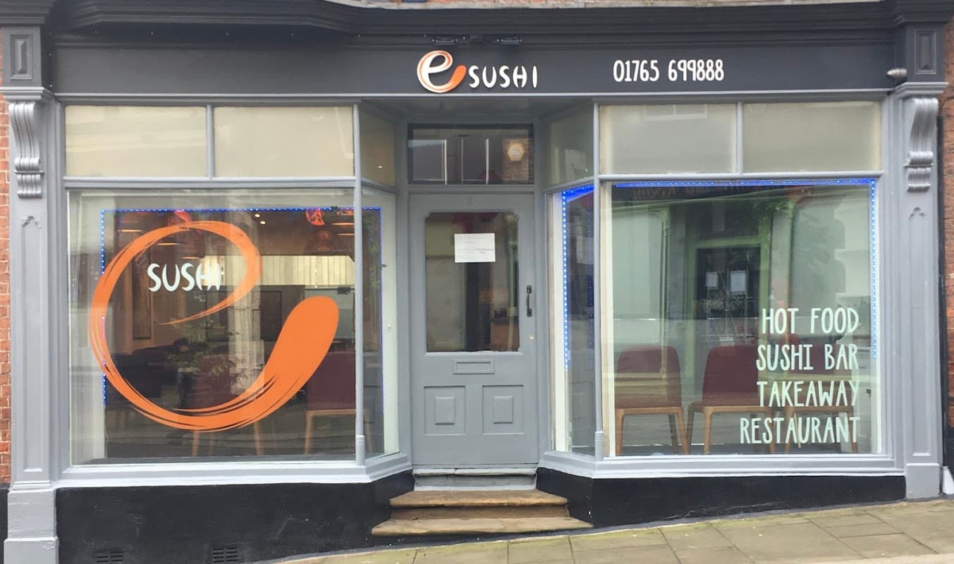 Dining at E sushi in ripon