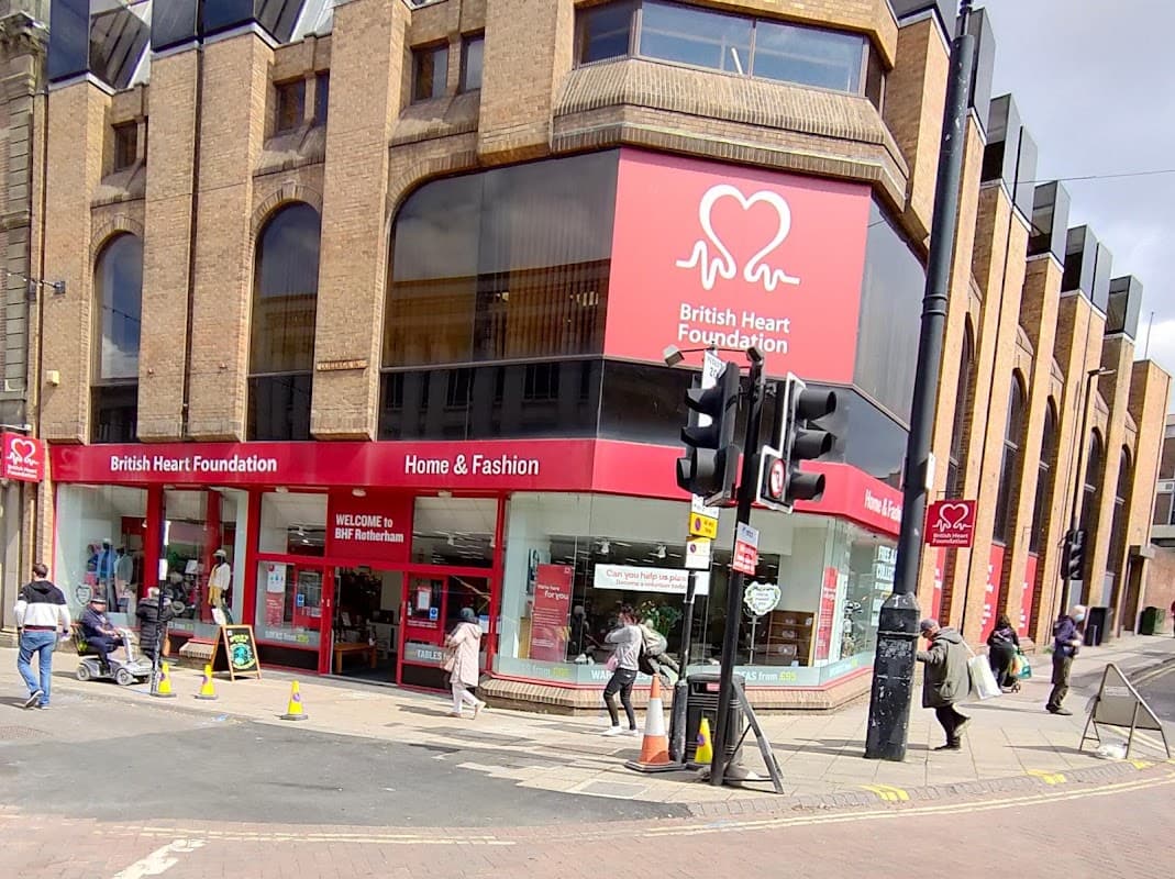 British Heart Foundation - Home and Fashion Store - Charity Shops in rotherham