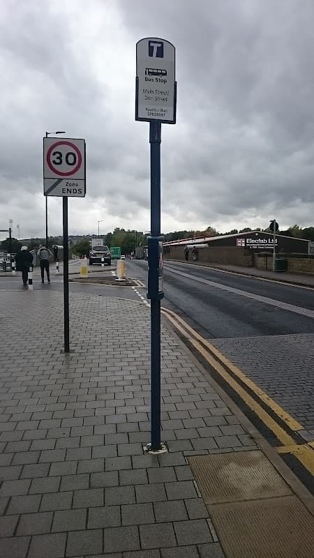 Bus Stop at Main Street/Don Street - Bus Stops in rotherham