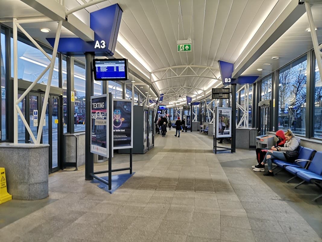 Bus Stop at Rotherham Interchange - Bus Stations in rotherham