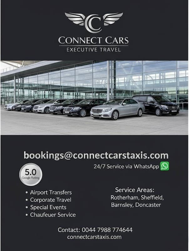 CONNECT CARS Airport Transfers & Executive Travels - Taxi Ranks in rotherham