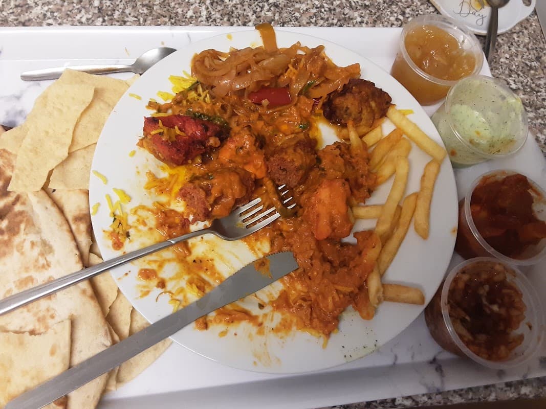 Dining at Indian Harvest in rotherham